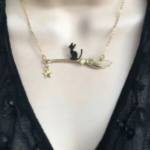 Collar Escoba Gatito