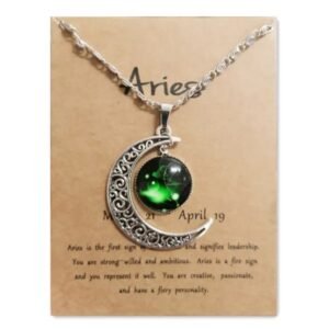 Collar Luna/Constelación Zodiaco