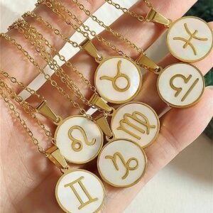 Collar Nácar Zodiacal