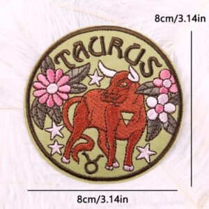 Parche bordado signos del zodiaco